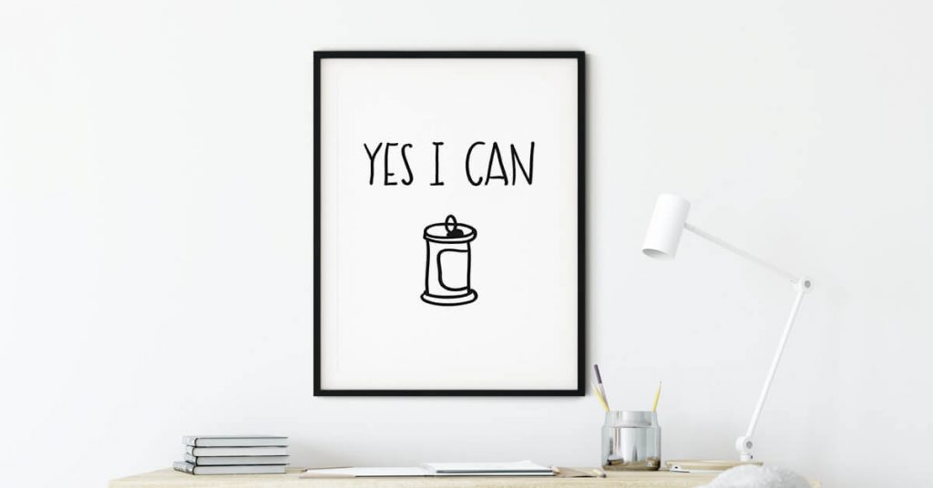 yes i can poster na zidu